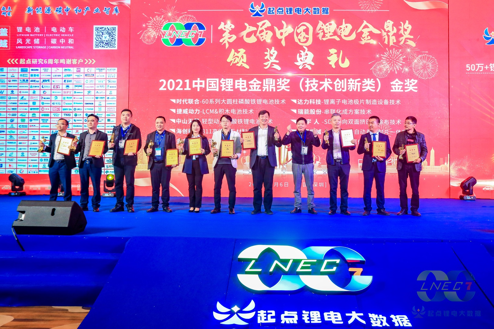 9570金沙登录入口获2021中国锂电金鼎奖（技术创新类）金奖并发表“SDC技术原理与前景趋势”演讲